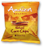 Glutenvrije gezouten maïschips BIO 75 g - AMAIZIN